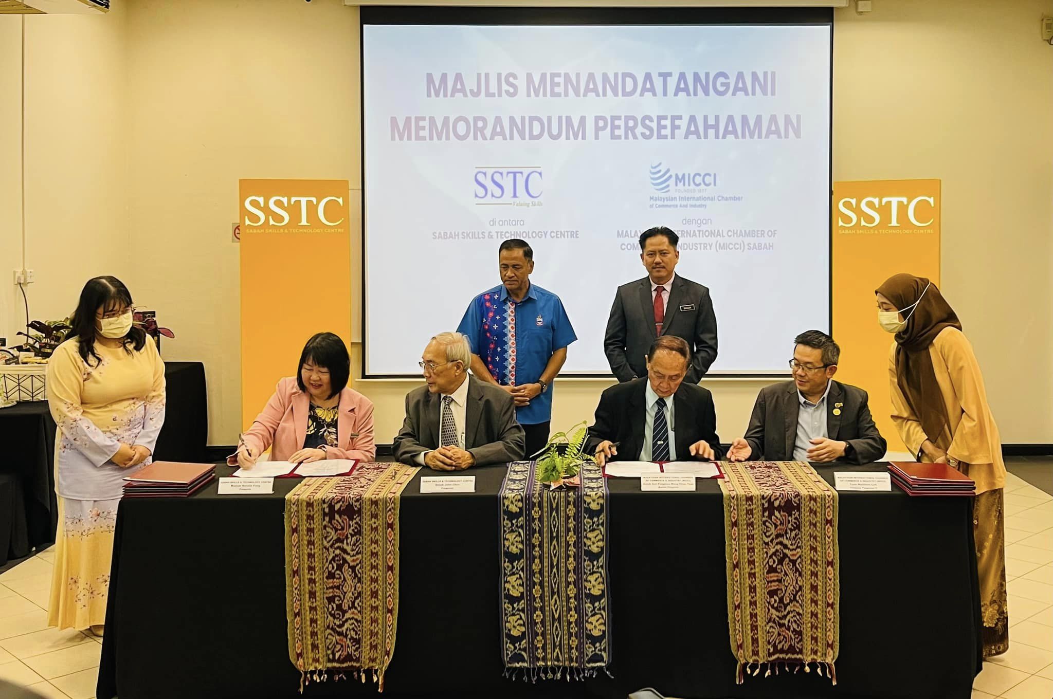 MOU SSTC bersama MICCI, KIC, SAFFLA dan PPLKKK